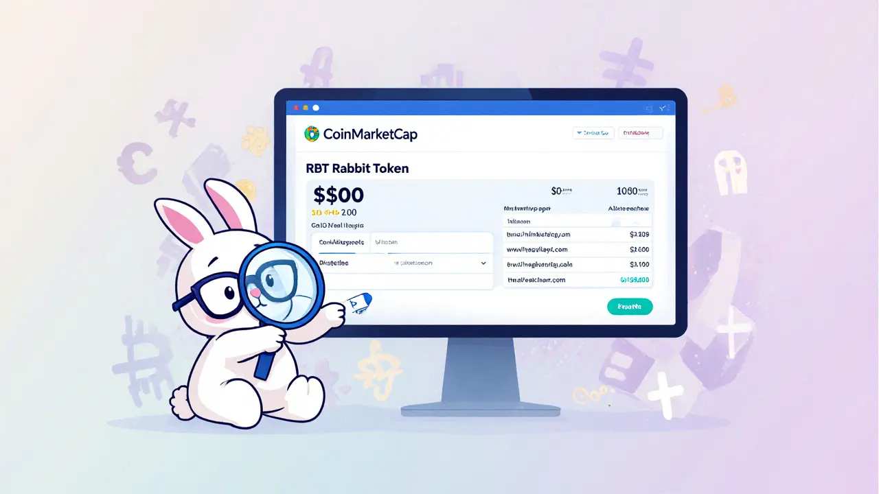 RBT Rabbit Token Airdrop Details on CoinMarketCap - What You Need to Know