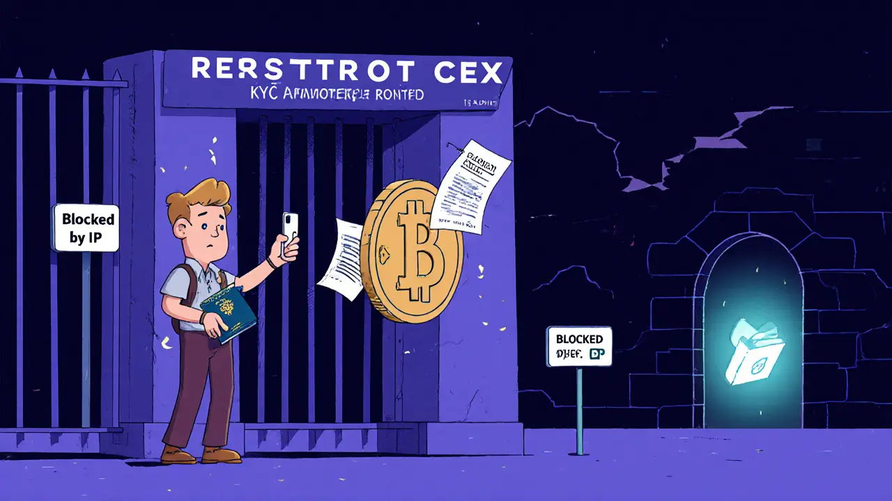 CEX vs DEX: How Geography Blocks Your Crypto Trading