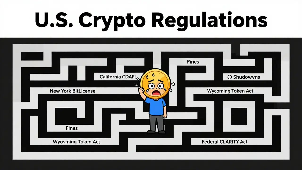 State-by-State Crypto Regulations in the United States: What’s Legal Where in 2025