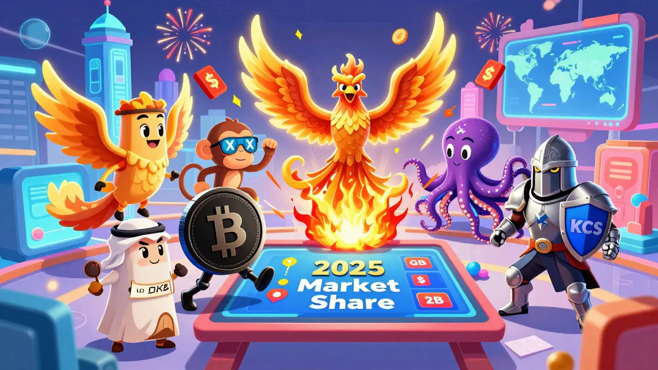 Comparing Major Exchange Tokens: BNB, OKB, BGB, MX, GT, and KCS in 2025