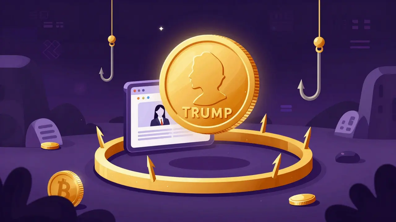 Warning: The [Fake]Official Melania Trump (TRUMP) Coin Scam Explained