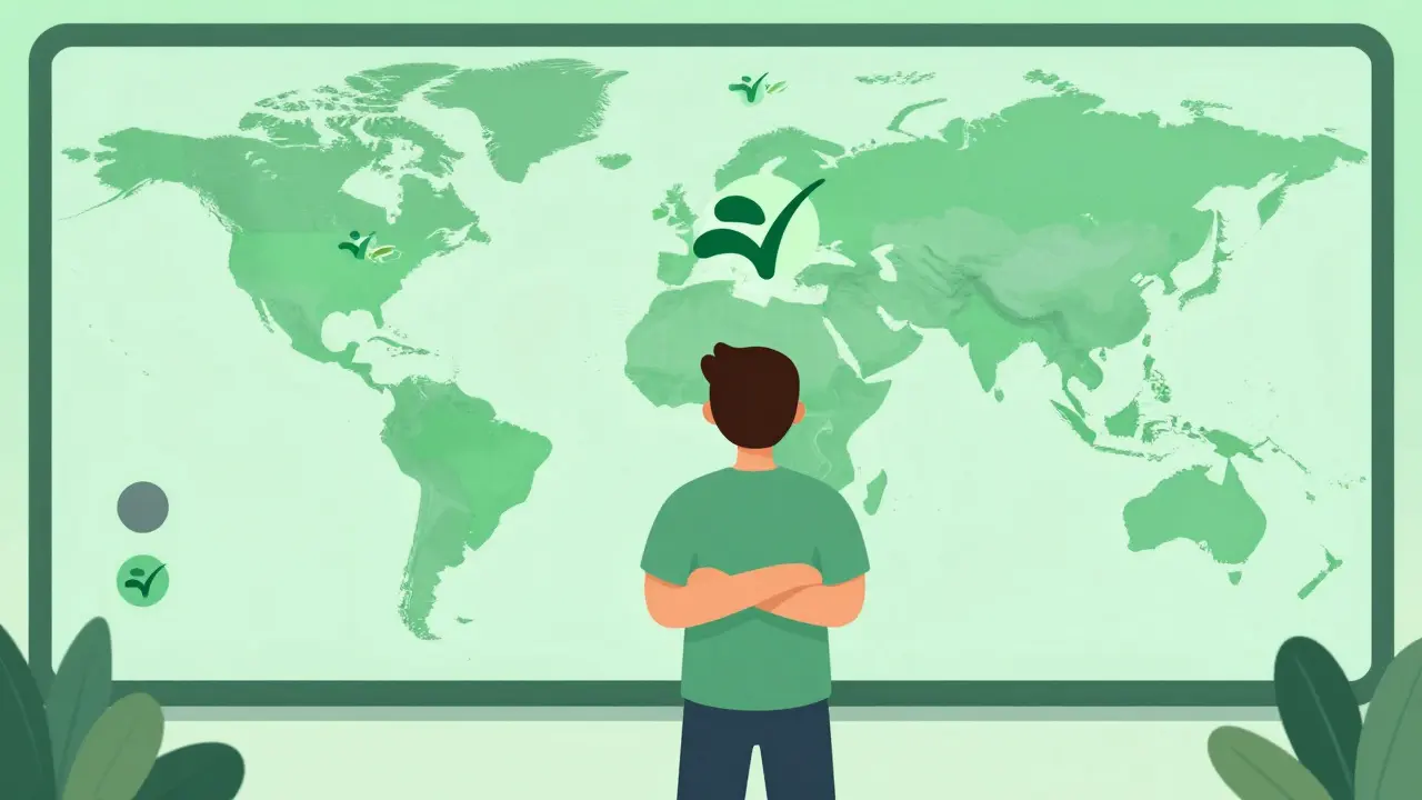 Diversified staking portfolio with validators across regions