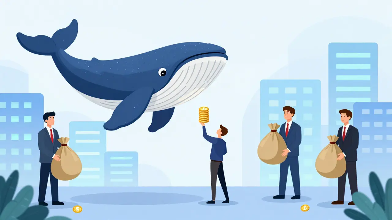 Friendly whale empowering small investors against big institutions