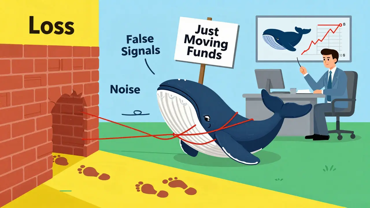 Trader tangled in false signal strings while whale moves funds