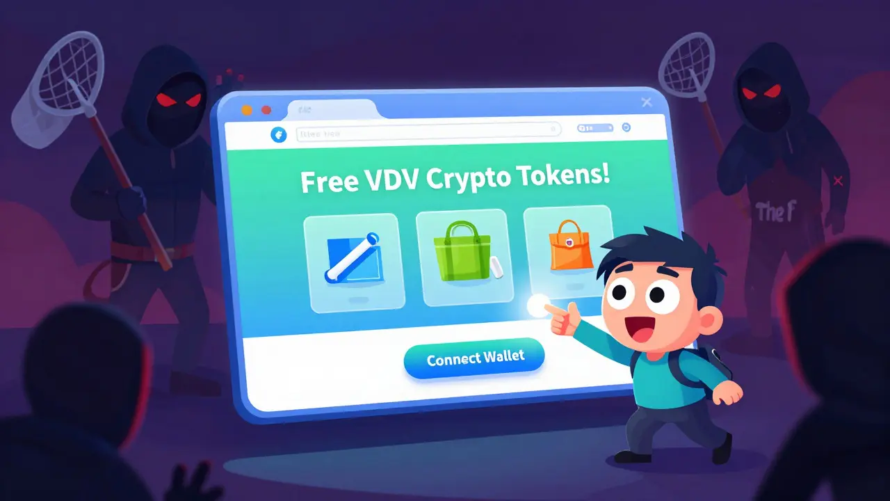 VIRVIA (VDV) Airdrop Scam Exposed: Is VIRVIA Online Shopping Safe?