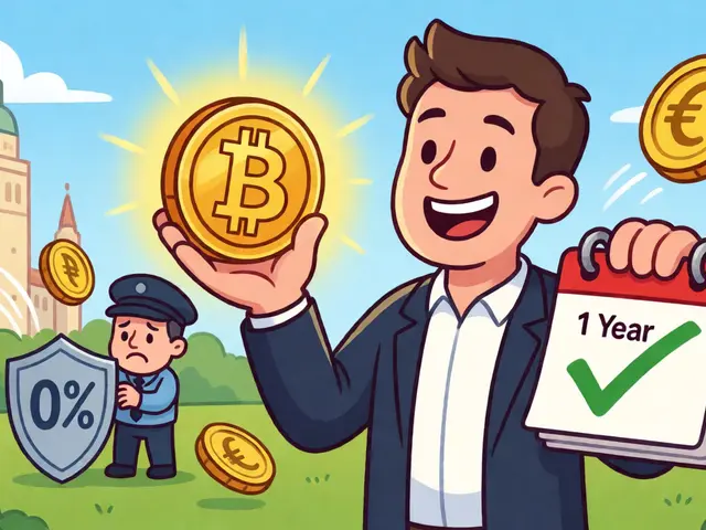Zero Tax on Long-Term Crypto Holdings in Germany: The 1-Year Rule